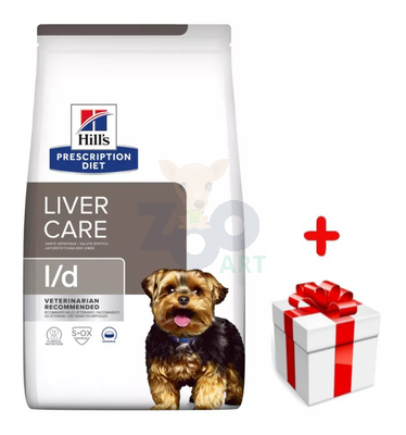 HILL'S PD Prescription Diet Canine L/d Liver Care 1,5kg + niespodzianka dla psa GRATIS!