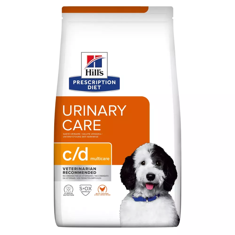 HILL'S PD Prescription Diet Canine c/d Urinary Care 4kg + niespodzianka dla psa GRATIS!