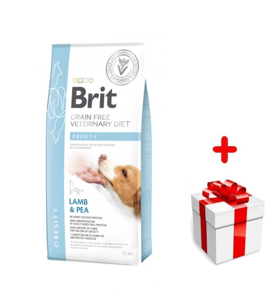 Brit GF veterinary diets dog Obesity 2 kg