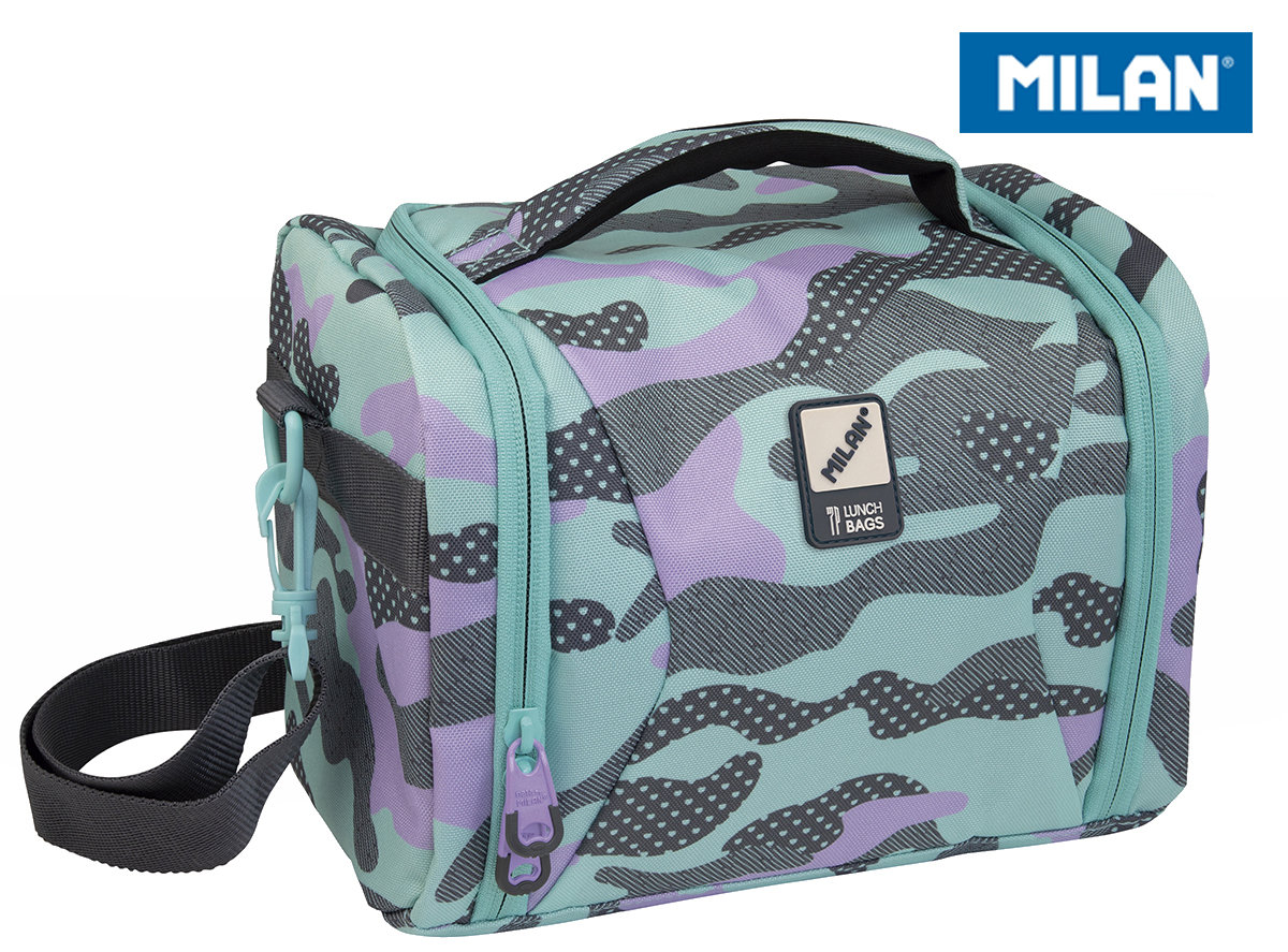 MILAN Torba termiczna 3,5 l. MIlan Turquoise Camouflage