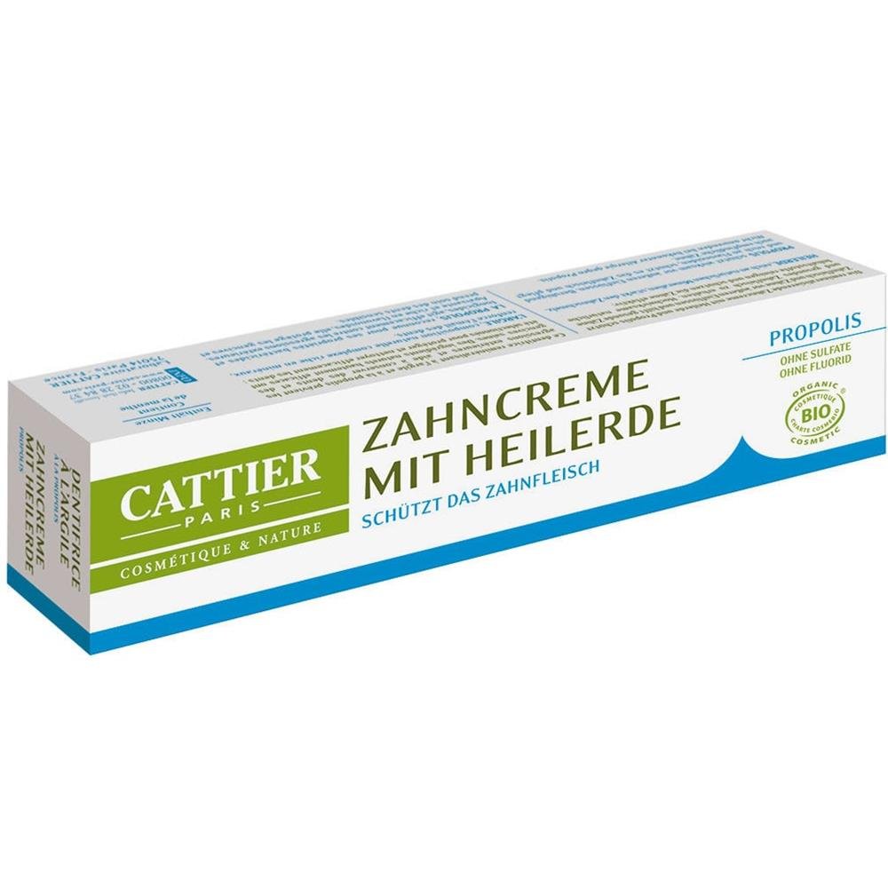 CATTIER (kosmetyki) Pasta do zębów z glinką i propolisem remineralizująca EKO - Cattier - 75ml BP-3283950040075
