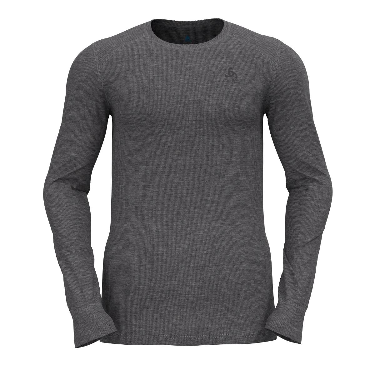 Koszulka męska Odlo BL TOP Crew neck l/s ACTIVE WARM ECO C/O - 159102/10183