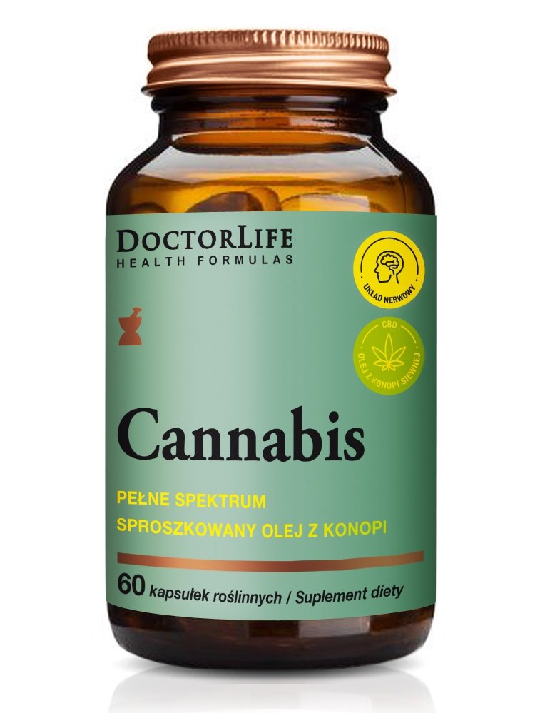 DOCTOR LIFE Cannabis (Kannabinoidy) 60 Kapsułek