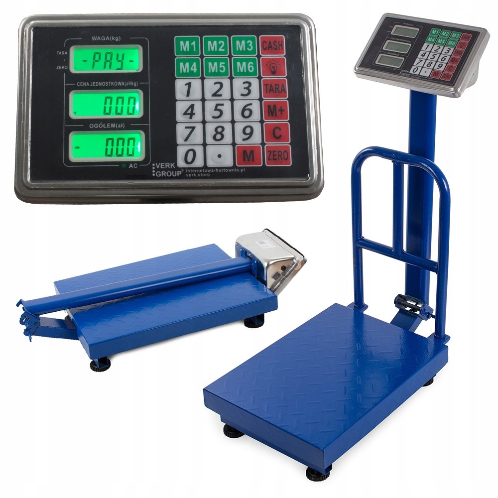 Waga Magazynowa Elektroniczna Oparcie 100Kg Lcd