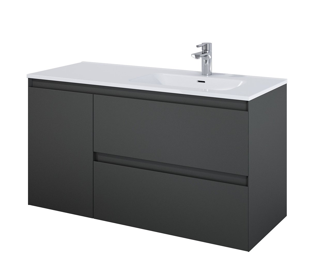 Elita 168166 SZAFKA podumywalkowa SPLIT 120 2S L CARGO ANTHRACITE MATT PDW