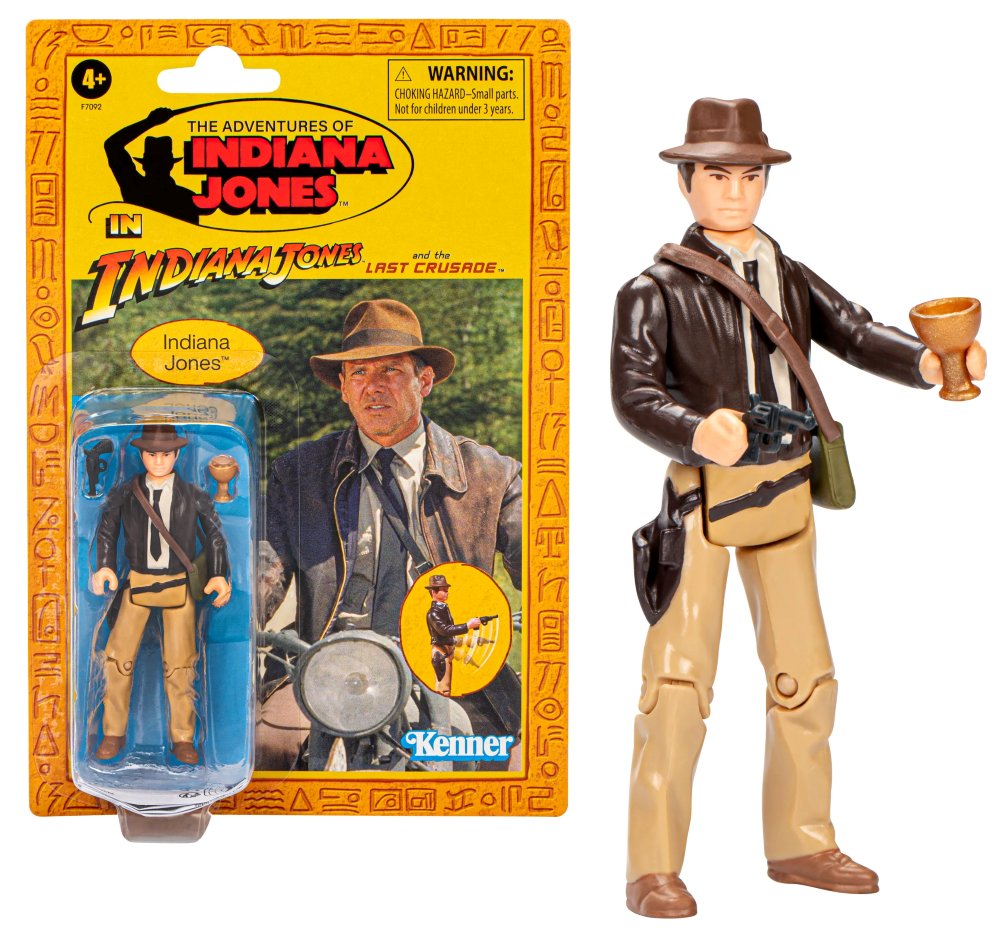 Indiana Jones 3 - Indiana Jones - Figurka Retro Colection 10Cm