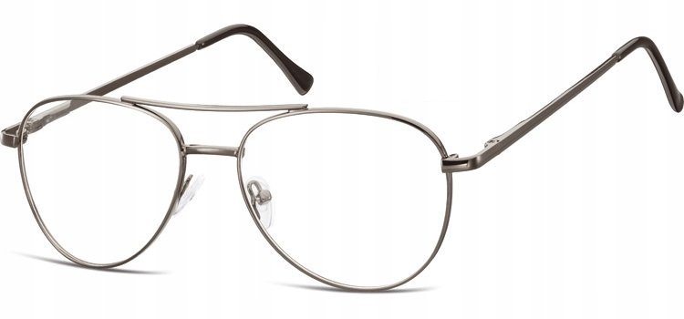 OPRAWKI Korekcyjne Pilotki Aviator Zerówki Uniseks