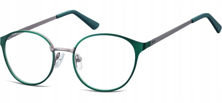 ZERÓWKI okulary OPRAWKI Kocie Okrągłe Korekcyjne