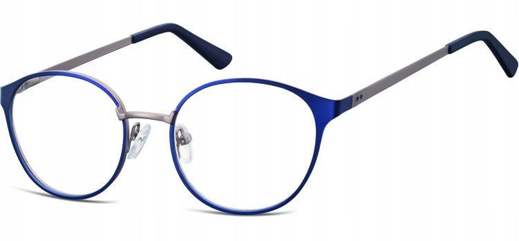 ZERÓWKI okulary OPRAWKI Kocie Okrągłe Korekcyjne