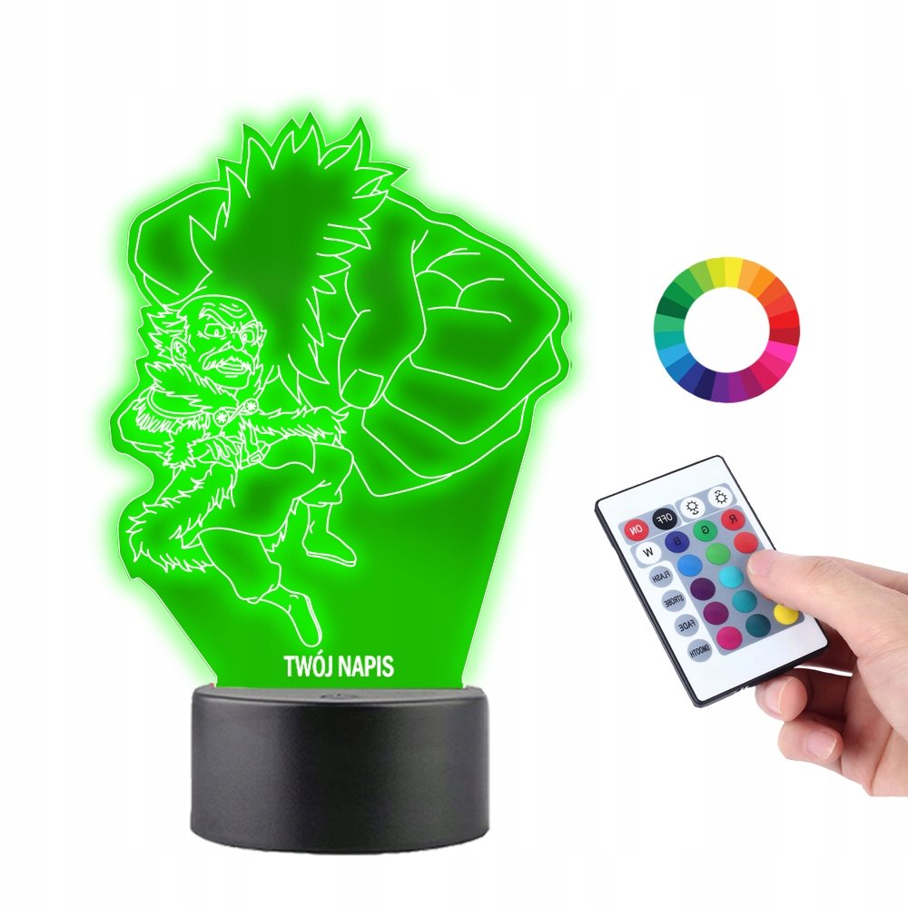 Lampka na Biurko Statuetka Fairy Tail Makarov