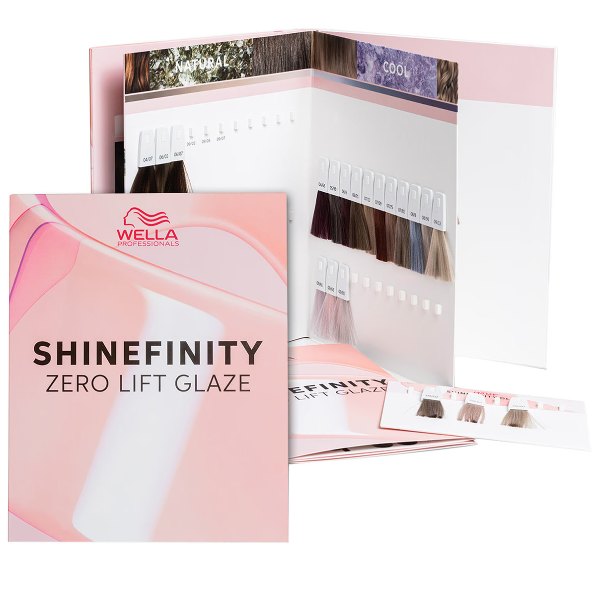 Wella, Shinefinity, Paleta kolorów farb tonujących w żelu do włosów