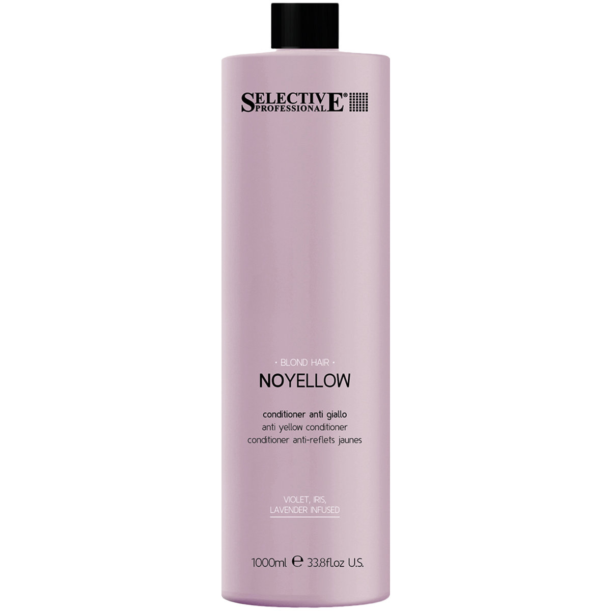 Selective, Odżywka neutralizująca żółte i pomarańczowe tony do włosów blond,  1000 ml