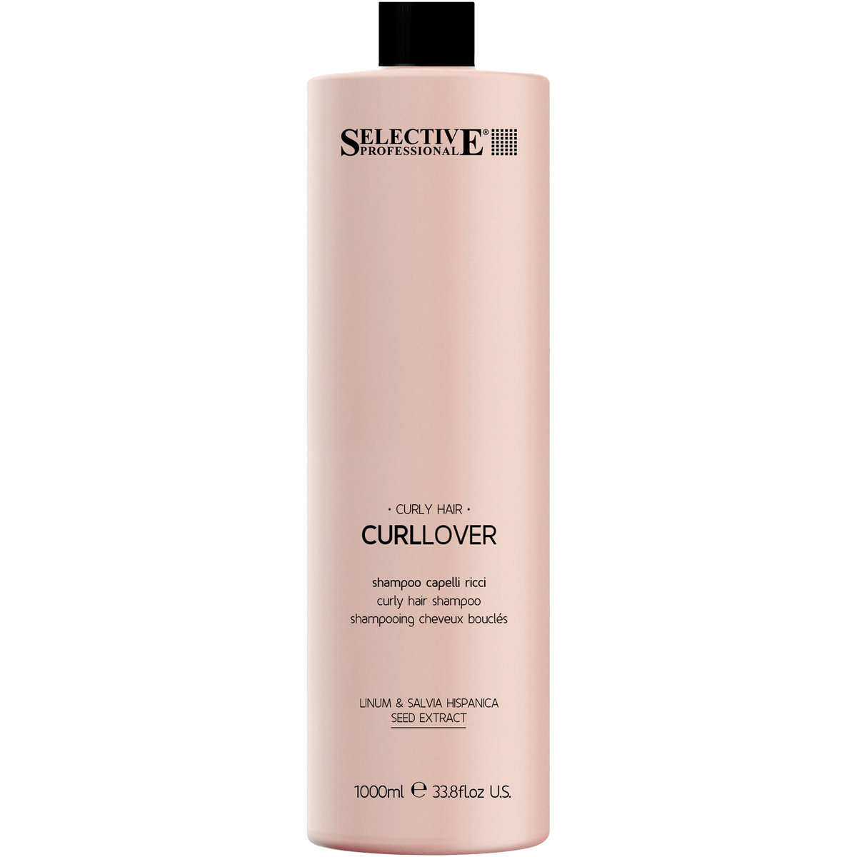 Selective, Curllover, Szampon do włosów kręconych i falowanych, 1000 ml
