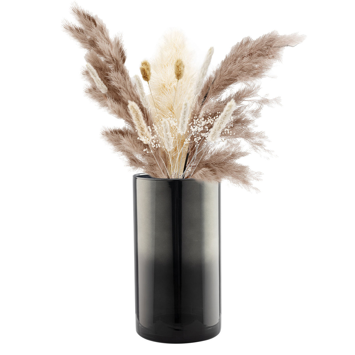 Wazon, lampion, cylinder dekoracyjny Magnolia Black Mirror