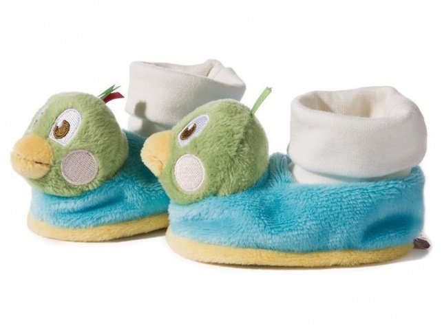 Nici 43944 buty dziecięce Fritz der Spatz z grzechotką, kolorowe 43944