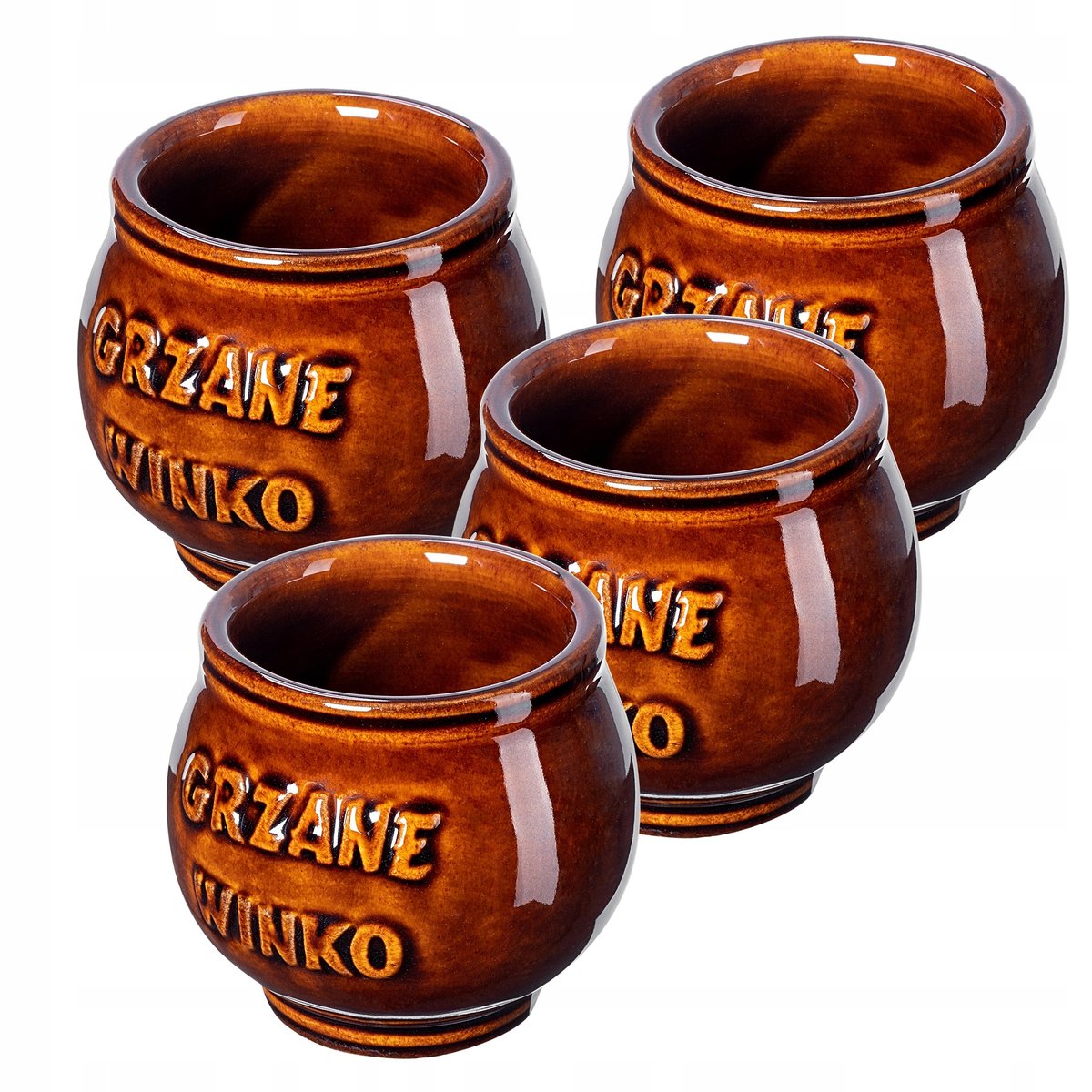 Kubek kamionkowy Olympia 0,3L z napisem 