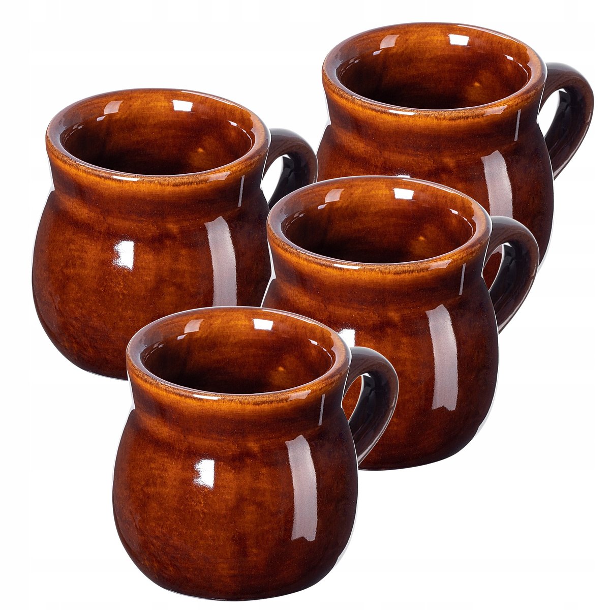 KADAX Kubek Do Grzańca Grzanego Wina z uchem 250ml 4szt.