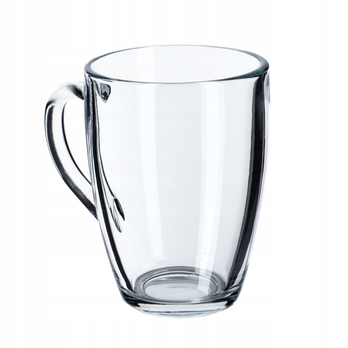 Szklanka Do Kawy Herbaty 350ml Kubek Z Uchem Szkło
