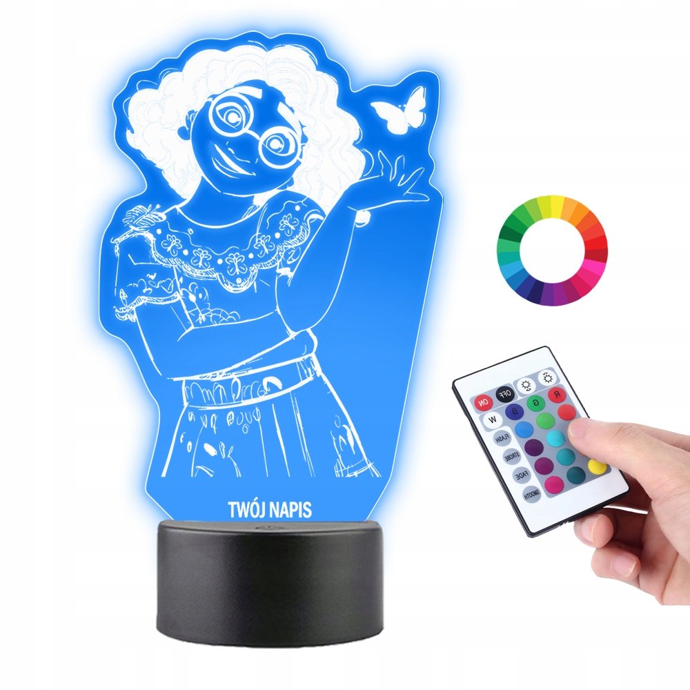 Lampka na Biurko Statuetka Bajka Encanto Mirabel