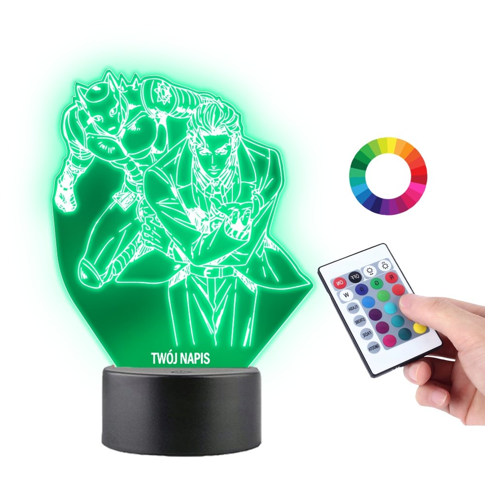 Lampka na Biurko Statuetka JoJo Bizarre Adventure