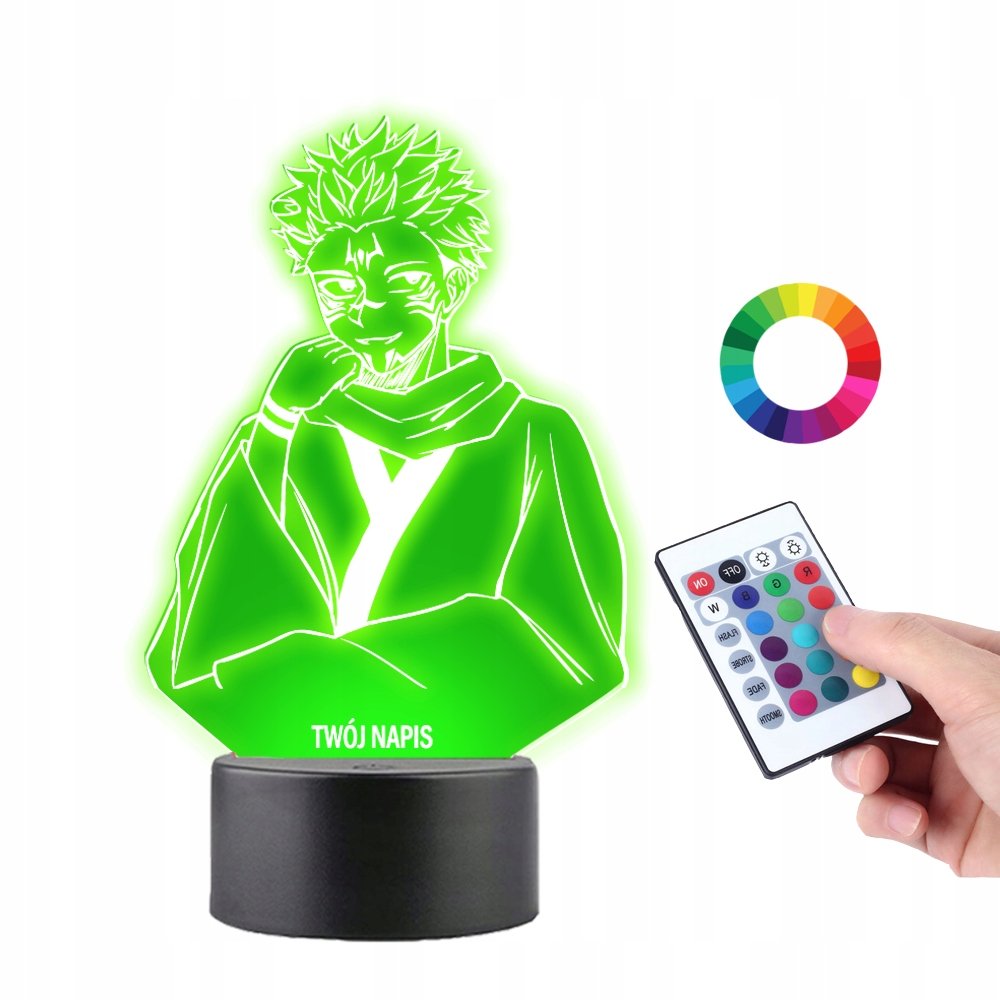 Lampka na Biurko Statuetka Jujutsu Kaisen Anime