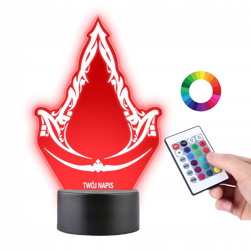 Lampka na Biurko Statuetka Assasin's Creed Mirage