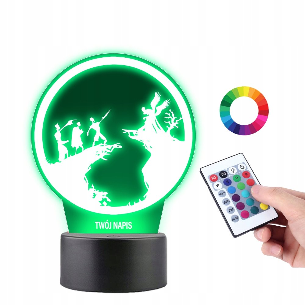 Lampka na Biurko Statuetka Harry Potter Insygnia