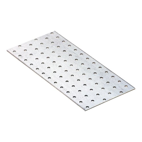 PP20 PŁYTKA PERFOROWANA ŁĄCZNIK PŁASKI 120x260 OCYNK