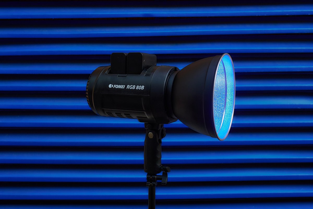 Lampa Światła Ciągłego Fomei Led 80B Rgb - Sterowanie Z Aplikacji
