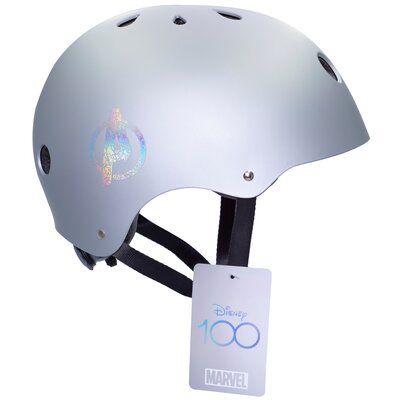 Kask rowerowy DISNEY Marvel Platinum D100 Srebrny dla Dzieci (rozmiar L)
