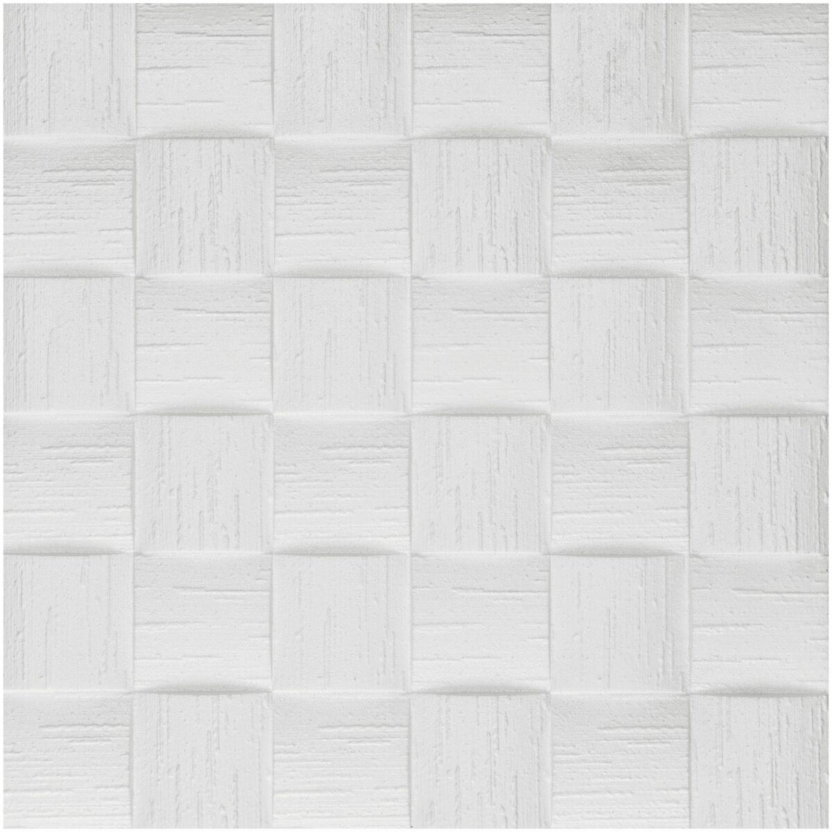 Panel dekoracyjny Mexico biały 50 x 50 cm polistyren 8 szt. DMS