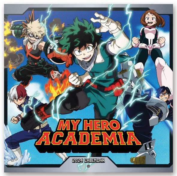My Hero Academia - kalendarz 2024