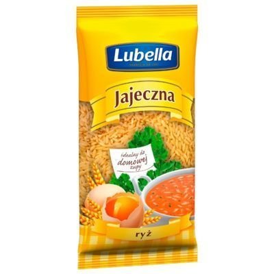 Lubella makaron jajeczny ryż
