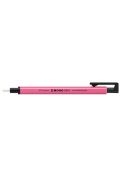 precyzyjna gumka mono zero okrągła neon pink