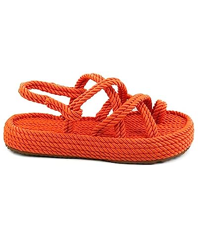 Sandały damskie Mumka Naranja, pomarańczowy, 38 EU, Kolor: pomarańczowy, 38 EU