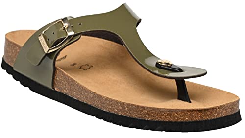 Scholl Nicole, sandały damskie, khaki, 40 EU, Khaki, 40 EU