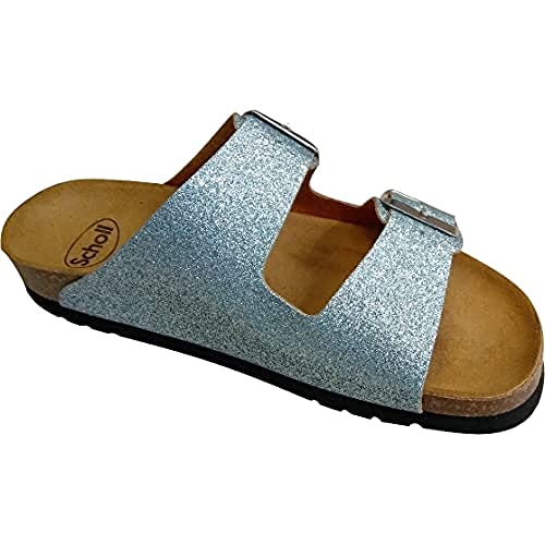 Scholl Josephine, sandały damskie, ciemny niebieski, 38 EU, Ciemny niebieski, 38 EU