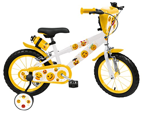 Mondo 25632, Bike 14 EMOTIC Unisex Dziecko, Wielobarwny