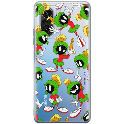 ERT GROUP etui na telefon Xiaomi MI 11i/ REDMI K40/K40 PRO/POCO F3/ F3 PRO, case oryginalny i oficjalnie licencjonowany przez Looney Tunes, wzór Marvin 004, plecki z TPU częściowo przeźroczyste