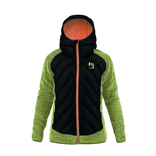 Karpos 2513000-043 MARMARMAROLE KID JKT Kurtka Dziecięca BLACK/LIME Zielony Rozmiar 6Y