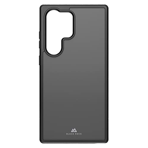 Black Rock - Wytrzymałe etui, przezroczyste etui pasujące do Samsung Galaxy S23 Ultra 5G I etui na telefon komórkowy, pokrowiec, odporne na zarysowania, etui ochronne (szrosted szkło)