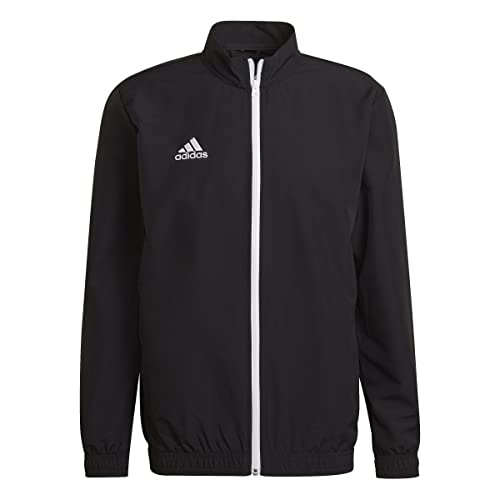 adidas Męska kurtka Tracksuit Ent22 Pre Jkt, Black, H57534, MT