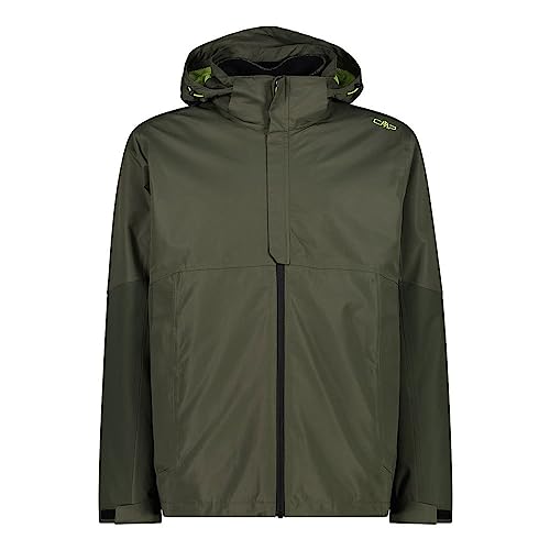 CMP męska kurtka 3 w 1, Kaki, 48