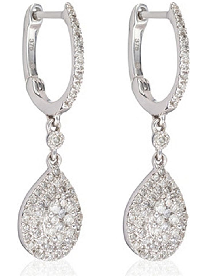 DIAMANTA Złote kolczyki z diamentami