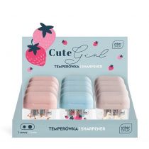 Interdruk Temperówka podwójna z pojemnikiem Cute Girl 12 szt.