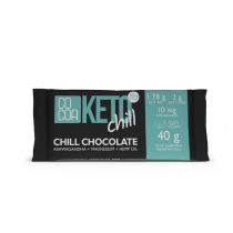 Czekolada keto chill z magnezem, ashwagandhą i olejem konopnym 40 g