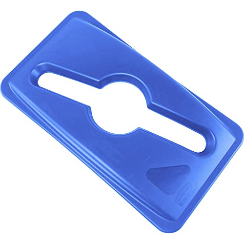 Rubbermaid Commercial Products 1788372 Slim Jim jednokierunkowych Recycling: // cm. Do pojemnika Slim Jim, niebieski 1788372