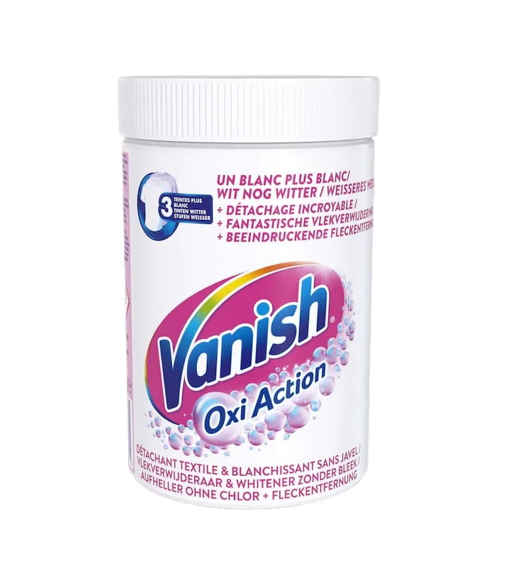 VANISH Oxi Action Odplamiacz do białych tkanin 600 g