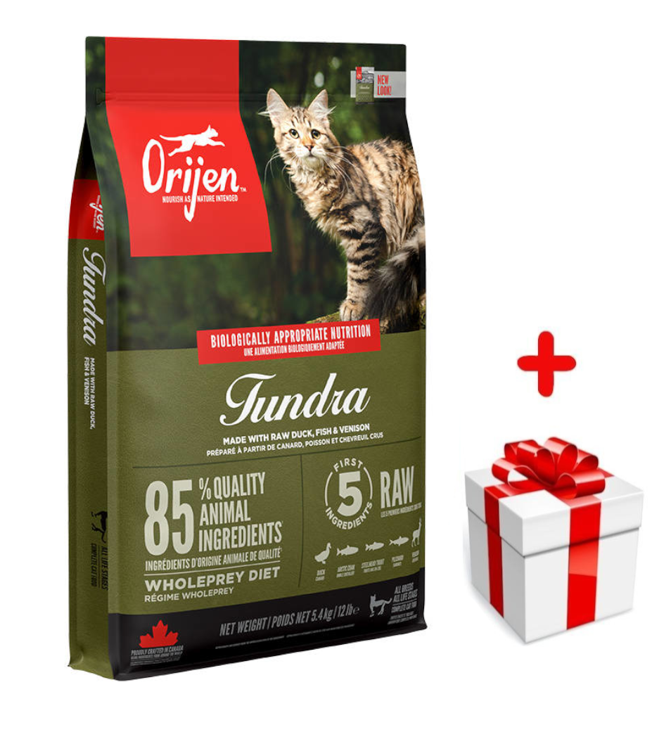 ORIJEN Tundra Cat 5,4kg + niespodzianka dla kota