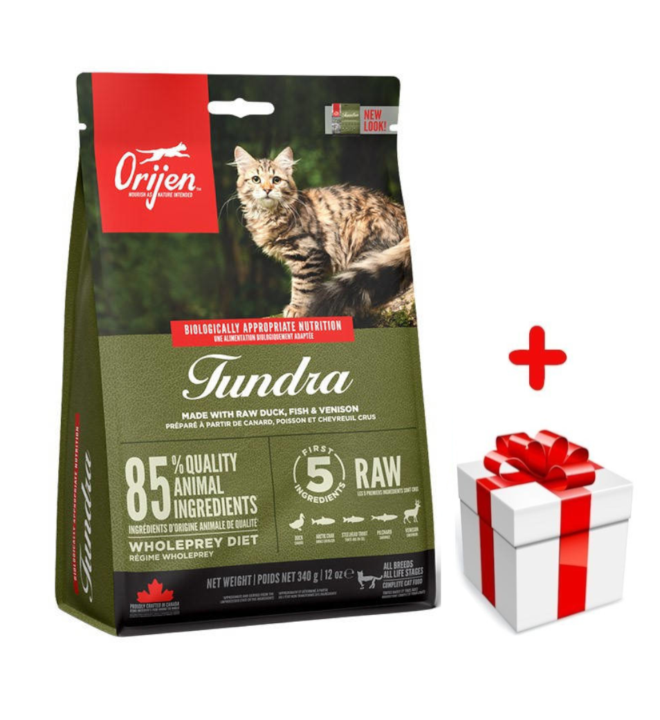 ORIJEN Tundra Cat 1,8kg + niespodzianka dla kota